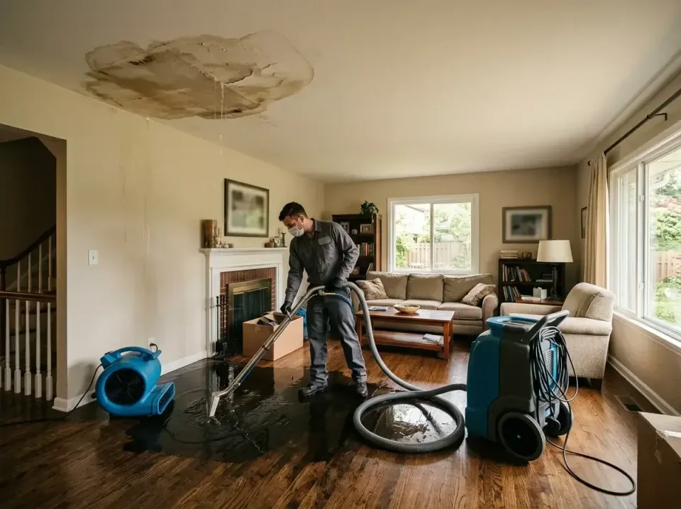 attic-pipe-burst-ceiling-drip-008 — frequently asked questions, Water Damage Restoration & Carpet Care in Aumsville, OR